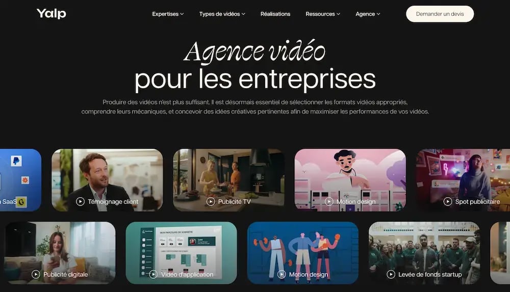 Yalp agence motion design paris