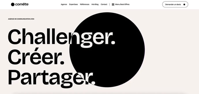 Comète agence communication Lyon