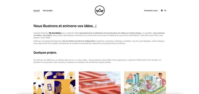 We Are Motion - agence motion design Nantes