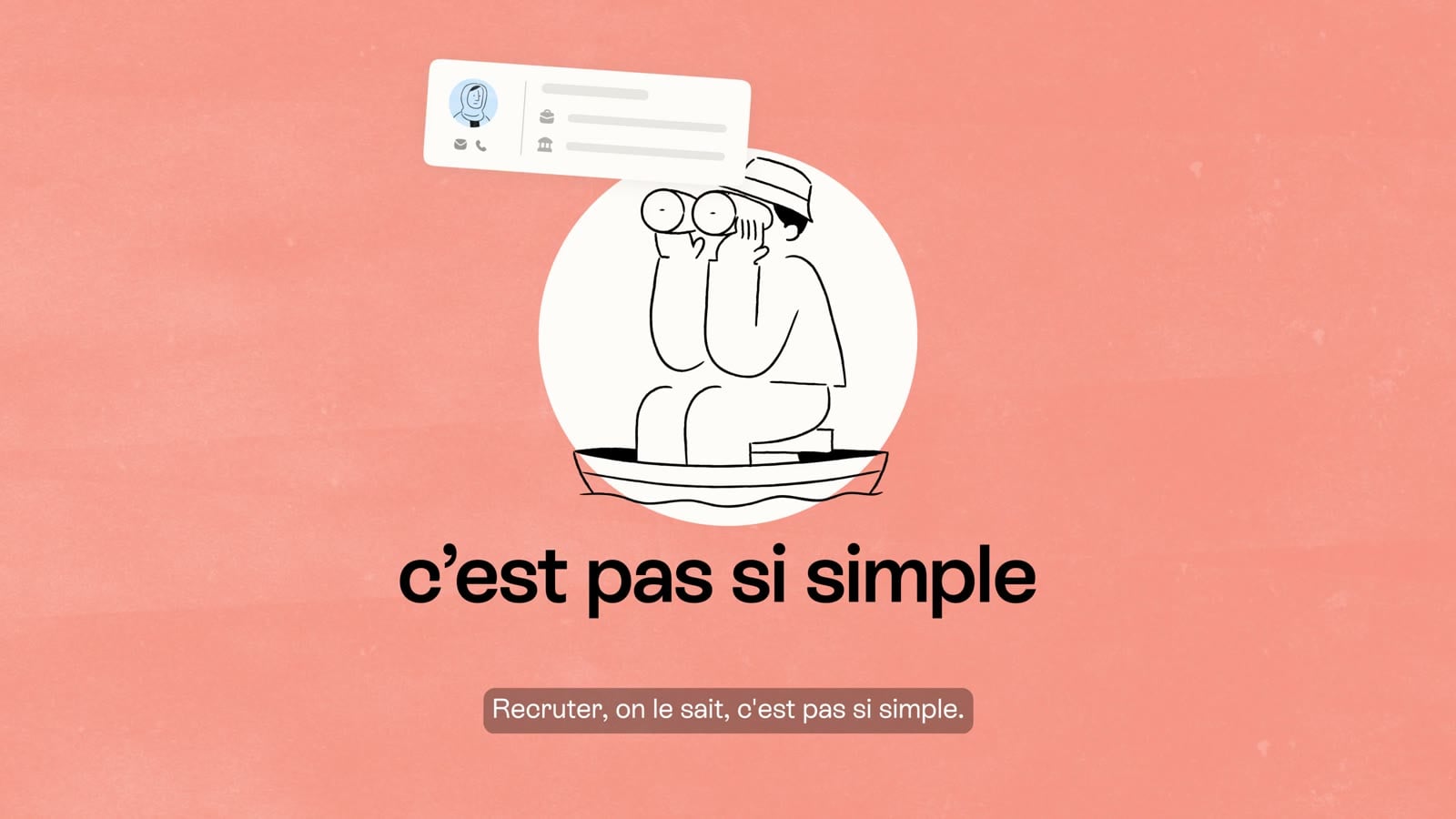 Vidéo motion design réalisée pour Taleez